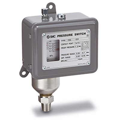 Датчик давления SMC SPDT 0.05 MPa до 7 бар