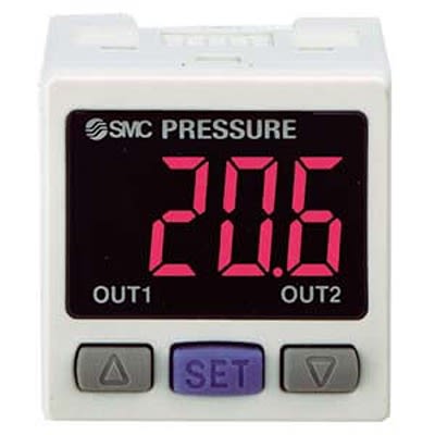 SMC Датчик давления PSE300, PNP x 2, IP65, IP40, 50mA 24 В dc