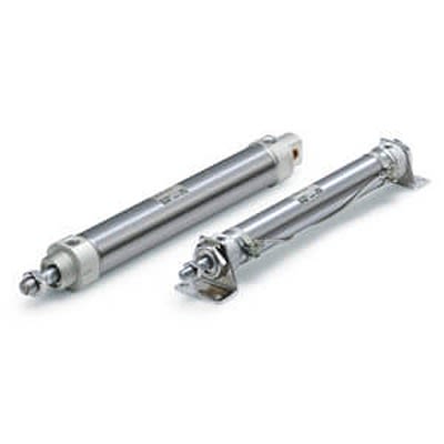 SMC 25 мм Цилиндр двустороннего действия - CM2E32-25Z CM2 Серия, Одностороннего действия