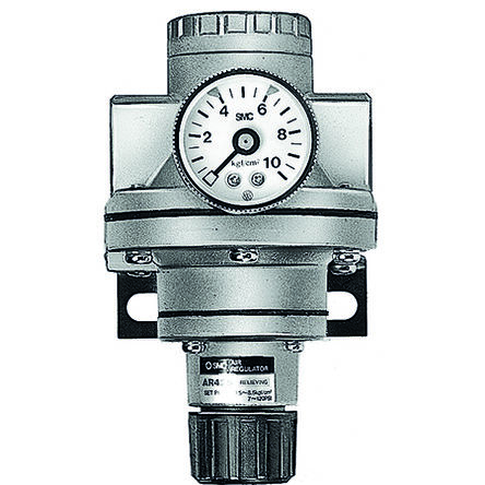 SMC 1/4 in Воздушный Регулятор - 1 Mpa, AR425-F02, 1/4 in 20 L/min, G AR425 bis 935