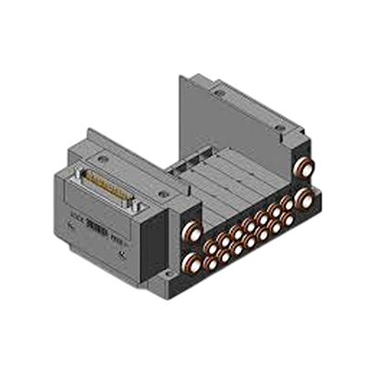 SMC Серия SY5000 7-ми местный Пневматический клапан управления Манипулятор для использования с клапаном, SS5Y5-10F1-07B-C6-NA