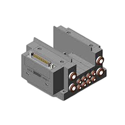 SMC SY3000 Серия 4 станции Пневматический Клапан Управления Манипулятор для использования с Клапаном, SS5Y3-10F1-04B-C4-NA