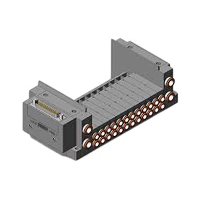 SMC SY3000 серия 12 станционный Пневматический Клапан Управления Манипулятор для использования с Клапаном, SS5Y3-10F1-12B-C6-NA
