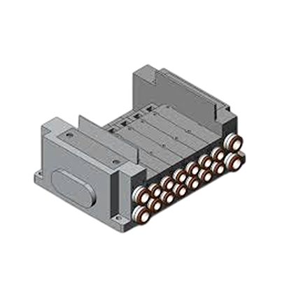Серия SY-1 SMC 6-станционный пневматический распределитель управления для использования с клапаном, SS5Y5-10S0-06B-C6-NA