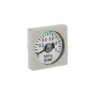 SMC 1/8 дюйма NPT Цифровые манометры давления и вакуума, 30 мм, 1 МПа