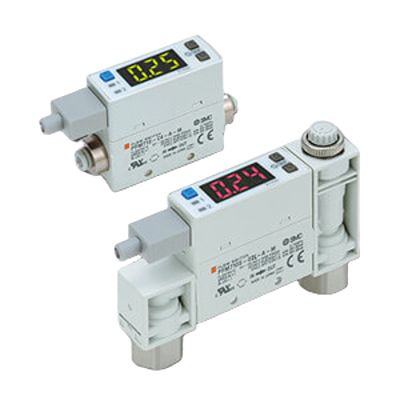 SMC Серия PFM711 Датчик расхода для жидкости, 2L/мин Мин, 100 L/мин Макс