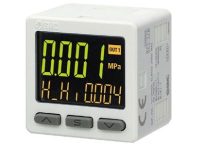SMC Датчик давления, IP65 10 бар 24 V 50 °C