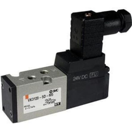 SMC Электромагнитный Клапан - Электромагнитный R VK3000 Серия 24 V