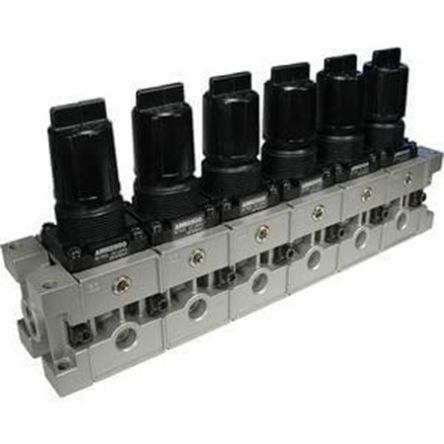 SMC Пневматический регулятор -, Rc 1/4, 0.5 бар, ARM2500