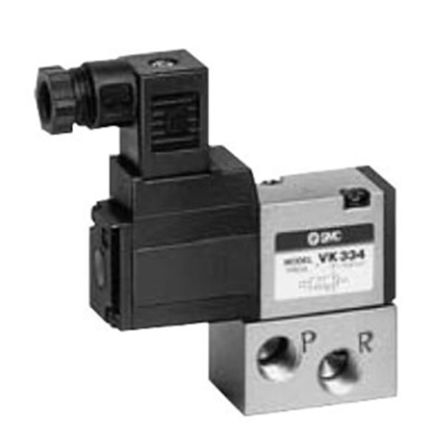 SMC Пневматический электромагнитный клапан - Серия Solenoid R VK332 24 V