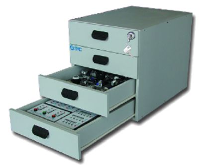SMC Ящик для хранения 4, Пластик, 650 мм x 725 мм x 500 мм