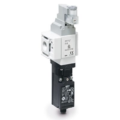SMC Пневматический электромагнитный клапан VP546-5YZ1-M-SS, 3 Порта, NC, 24 V dc, 1/4 дюйма
