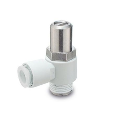 SMC Фитинг, Серия AS, Резьбовой M5 Трубка 4 mm