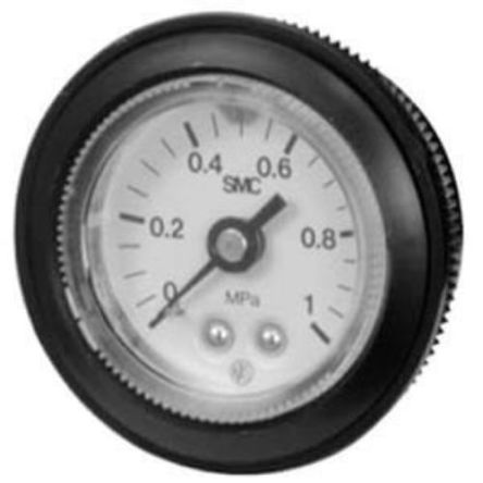 Манометр SMC R 1/8 дюйма типа R, 42.5 мм, 2 бар