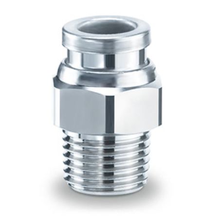 SMC KQB2 Серия, KQB2H06-03S, Мужской, R 3/8 дюйма, R