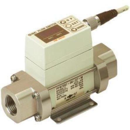 Цифровой переключатель потока SMC PF2W для воздуха, воды, газа, 0.5L/min мин, 4 L/min макс