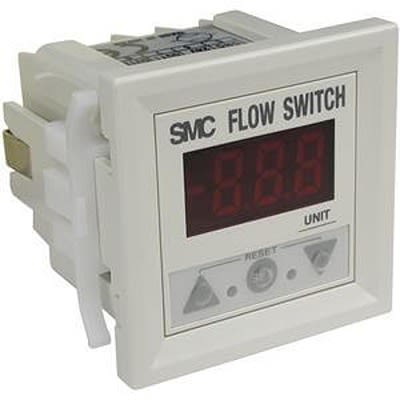 SMC Серия PF2W Цифровой датчик потока для воды, 10L/min Минимум, 100 L/min Максимум