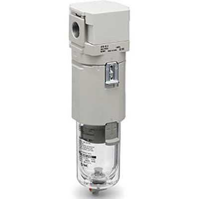 SMC Серия AFF 1 μm 1/4 дюйма G 10 бар Пневматический фильтр 300 L/min макс